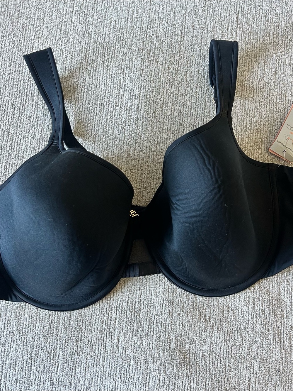 ThirdLove Black Full-Coverage Underwire Bra 42C